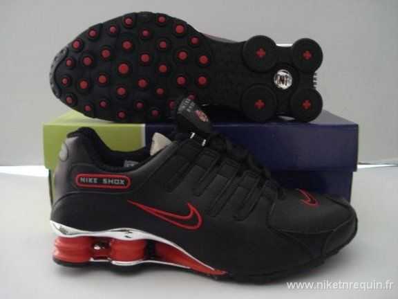 nike shox rouge et noir