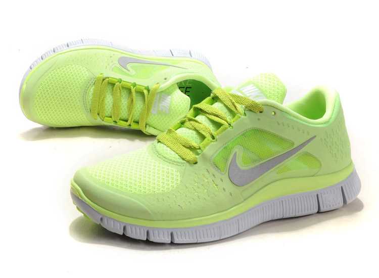 nike free run femme fluo