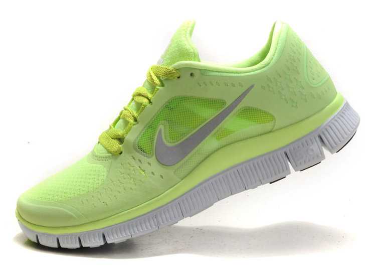 nike running jaune fluo