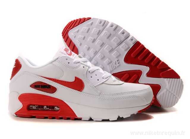 nike air blanche rouge